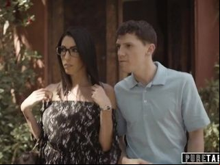 'Stepson Insists On Fucking The Lonely Widow Next-door'